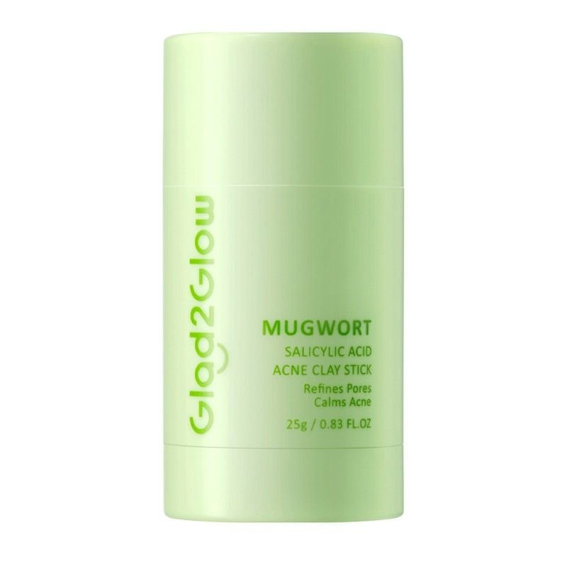 Glad2Glow Mugwort Salicylic Acid Acne Clay Stick