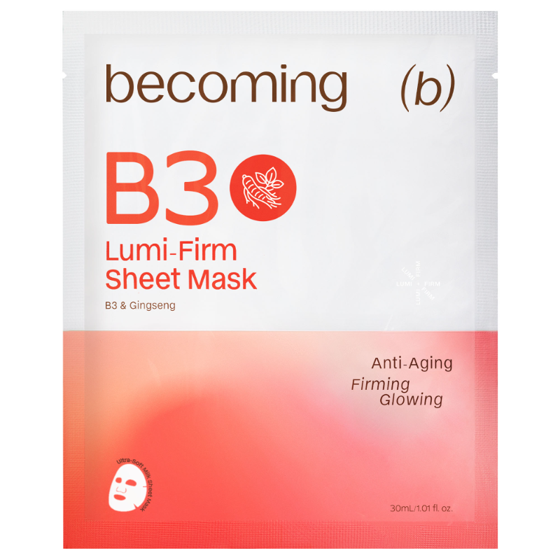 Becoming B3 Lumi-Firm Sheet Mask