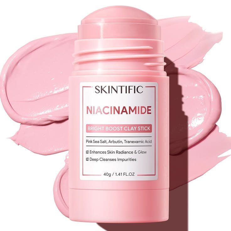 Skintific Niacinamide Bright Boost Clay Stick